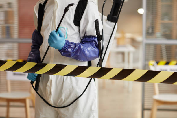 Professional Biohazard technician working in Farmersville, CA